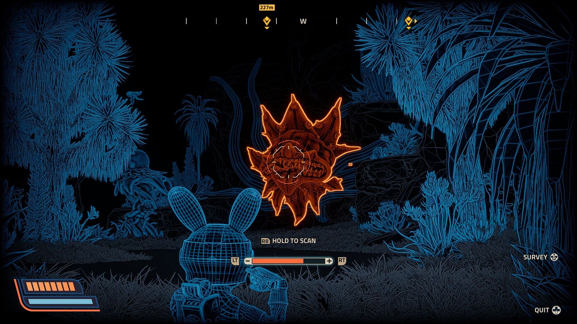 Is it a friend or foe? Scan everything to know more (Image via Raccoon Logic Studios)